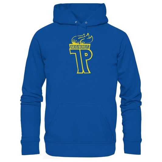 DDR Ostalgie Kapuze / Hoodie Unisex • JUNGE PIONIERE, SEID BEREIT - OUTLINE