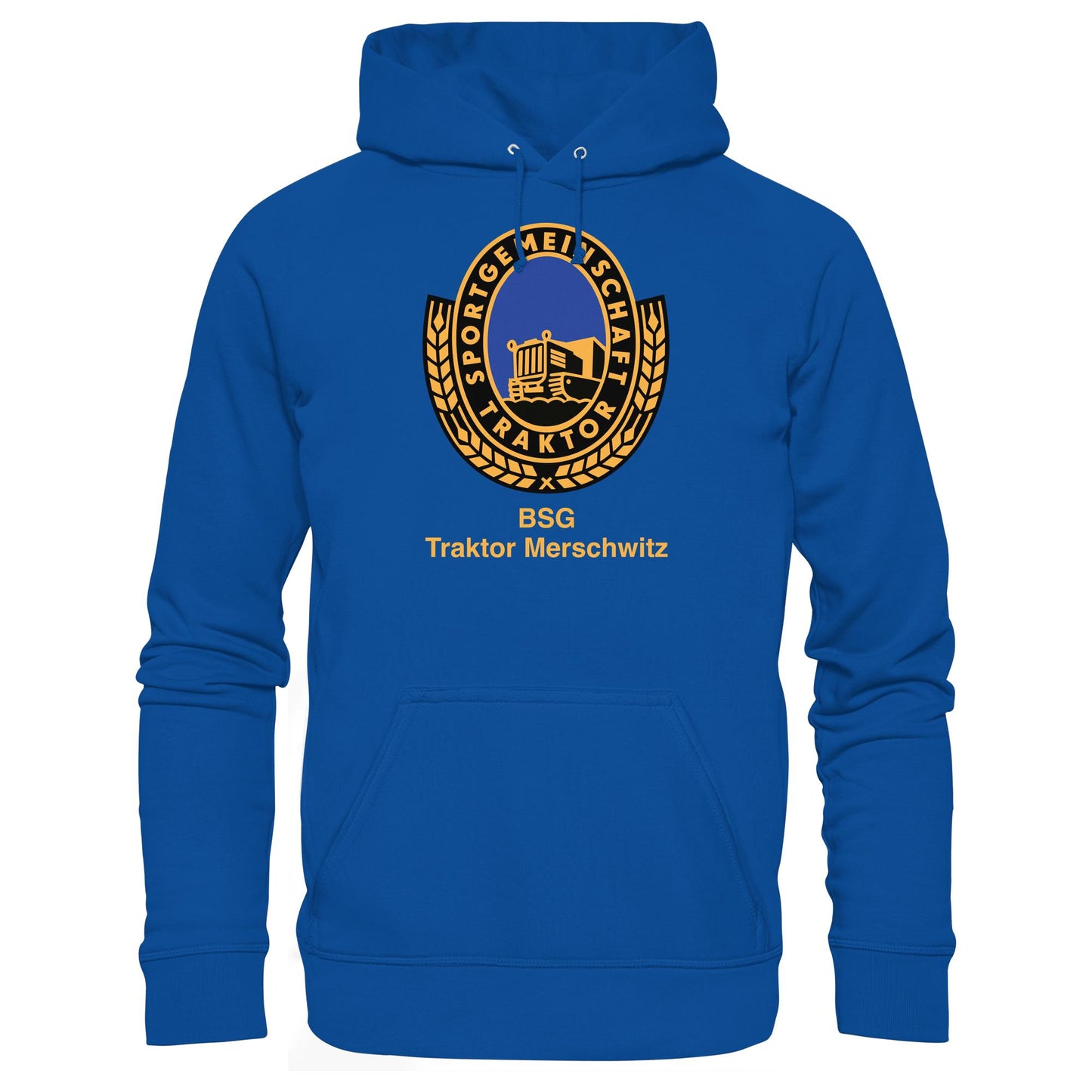 DDR Ostalgie Kapuze / Hoodie Unisex • BSG TRAKTOR MERSCHWITZ