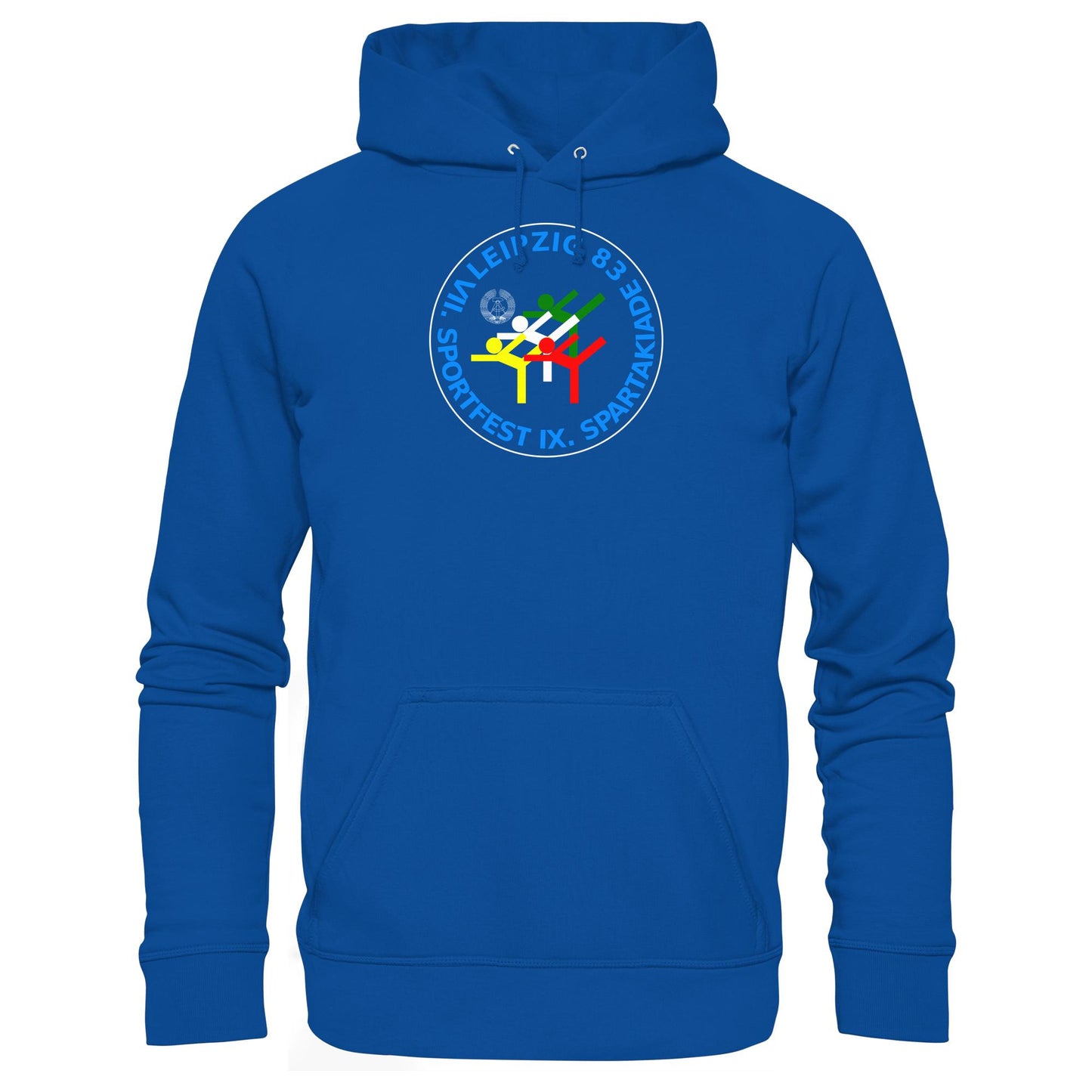 DDR Ostalgie Kapuze / Hoodie Unisex • SPARTAKIADE LEIPZIG