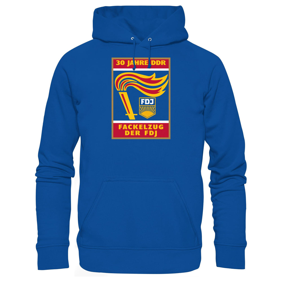 DDR Ostalgie Kapuze / Hoodie Unisex • 30 JAHRE DDR