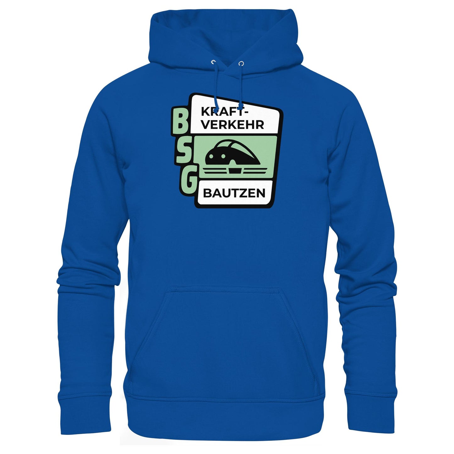 DDR Ostalgie Kapuze / Hoodie Unisex • BSG KRAFTVERKEHR BAUTZEN