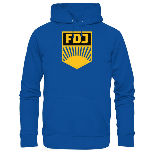 DDR Ostalgie Kapuze / Hoodie Unisex • FDJ FREIE DEUTSCHE JUGEND