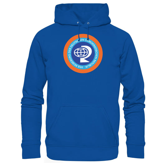 DDR Ostalgie Kapuze / Hoodie Unisex • VEB REISEBÜRO DER DDR