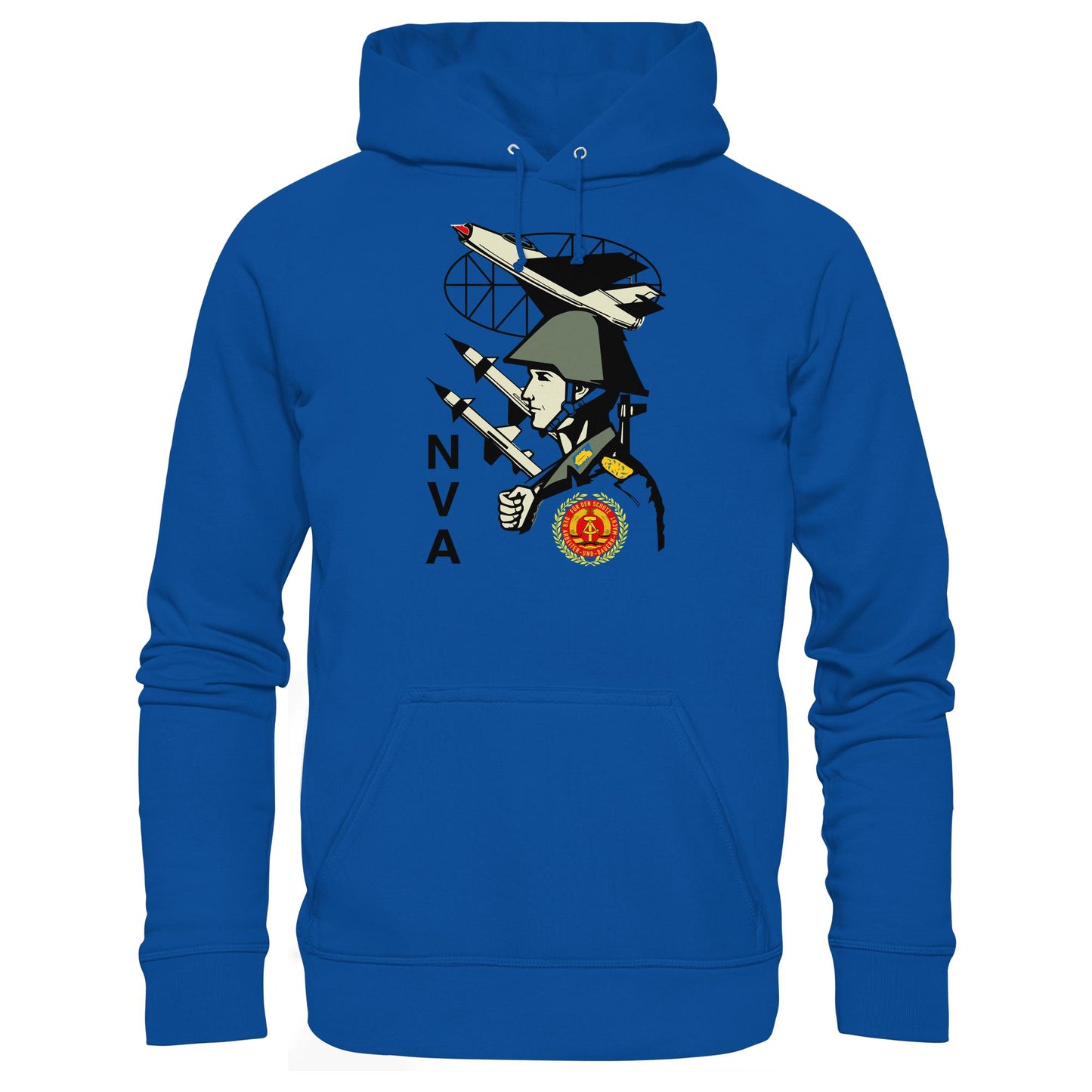 DDR Ostalgie Kapuze / Hoodie Unisex • NVA - WERBEPLAKAT (ORIGINAL)