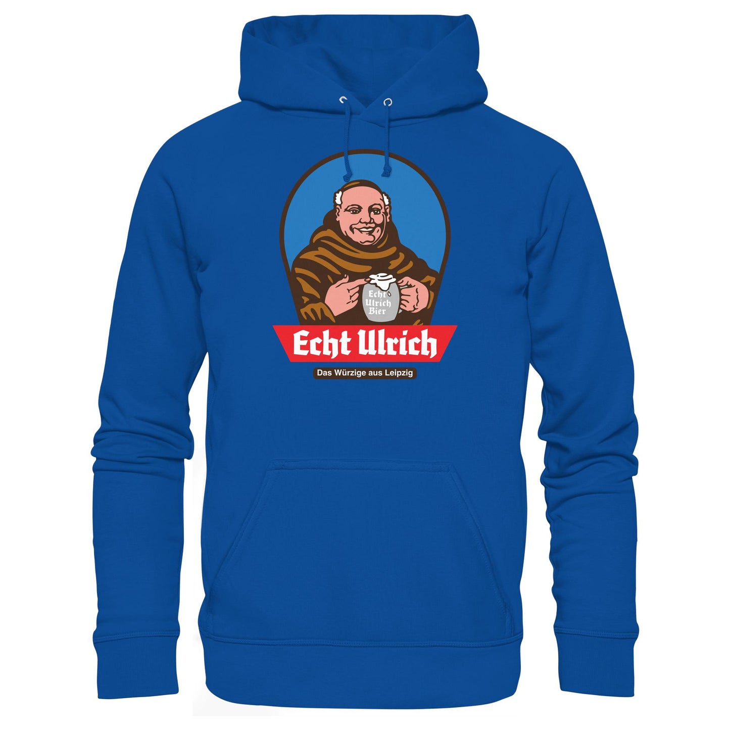 DDR Ostalgie Kapuze / Hoodie Unisex • ECHT ULRICH BIER LEIPZIG