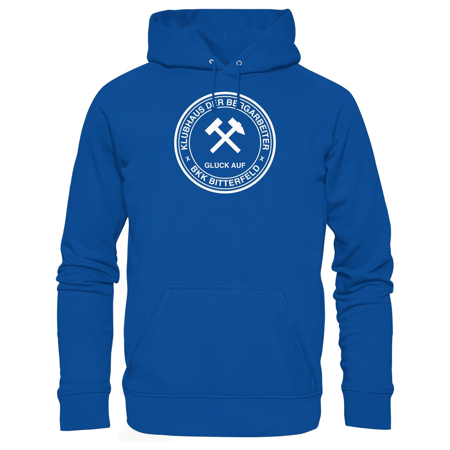 DDR Ostalgie Kapuze / Hoodie Unisex • KLUBHAUS DER BERGARBEITER BITTERFELD