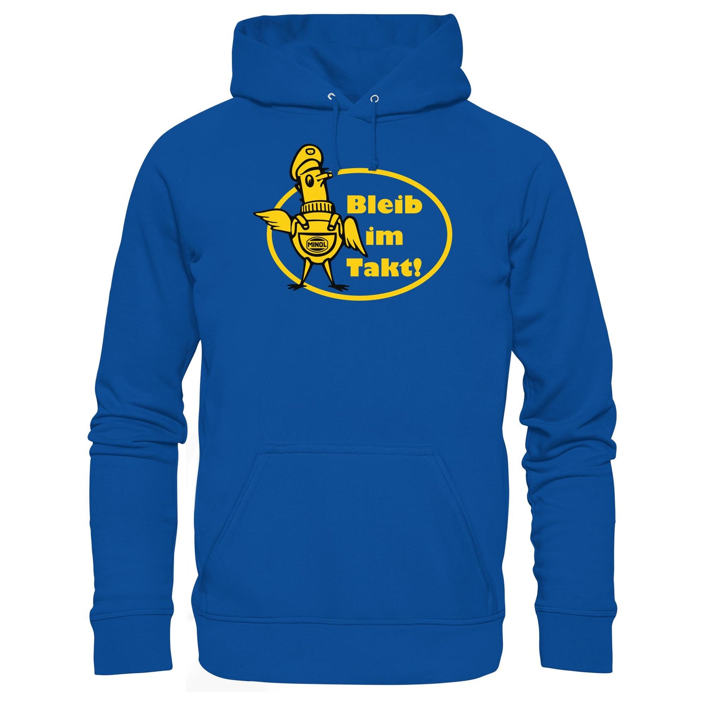 DDR Ostalgie Kapuze / Hoodie Unisex • MINOL - BLEIB IM TAKT