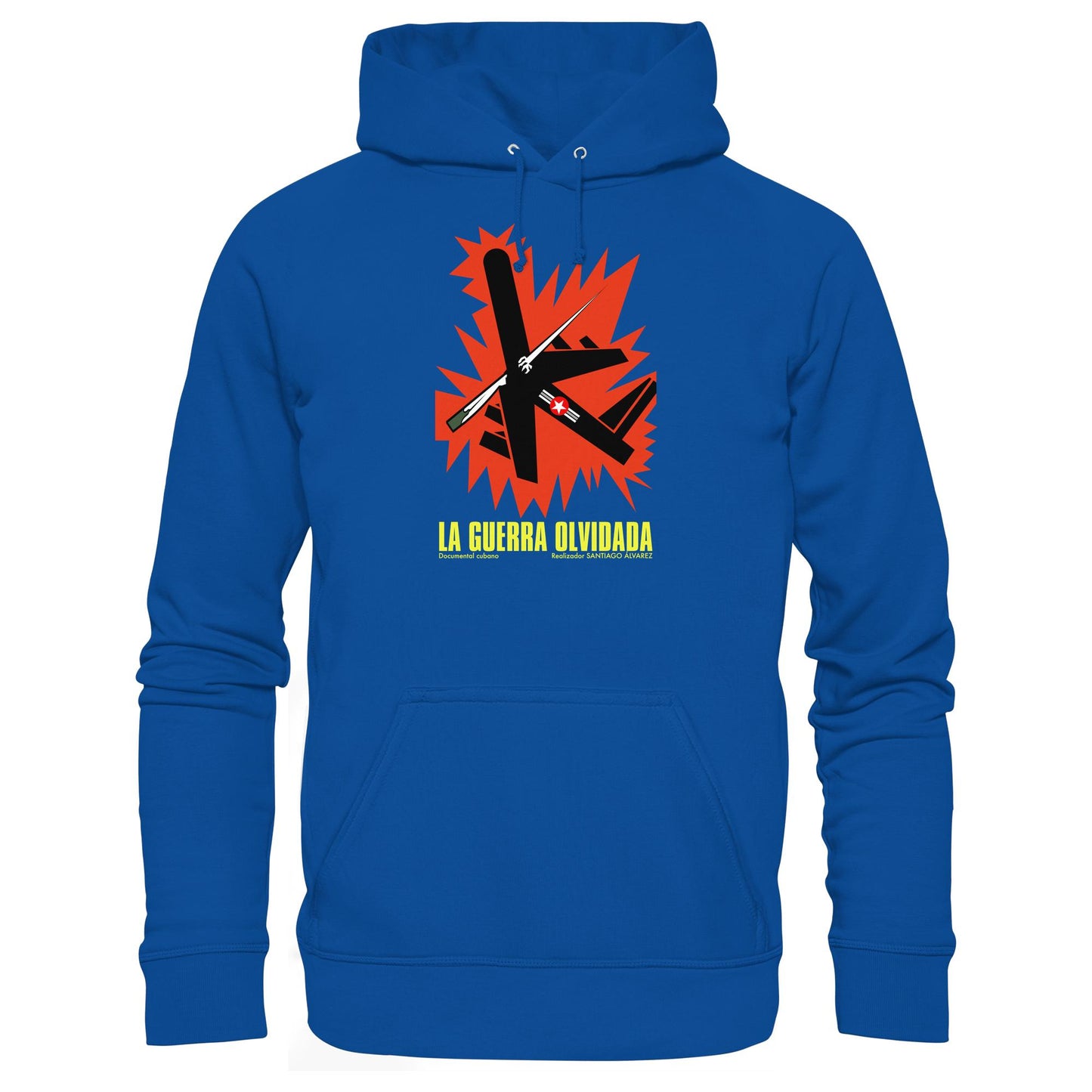 DDR Ostalgie Kapuze / Hoodie Unisex • KUBA - LA GUERRA OLVIDADA (ORIGINAL POSTER)