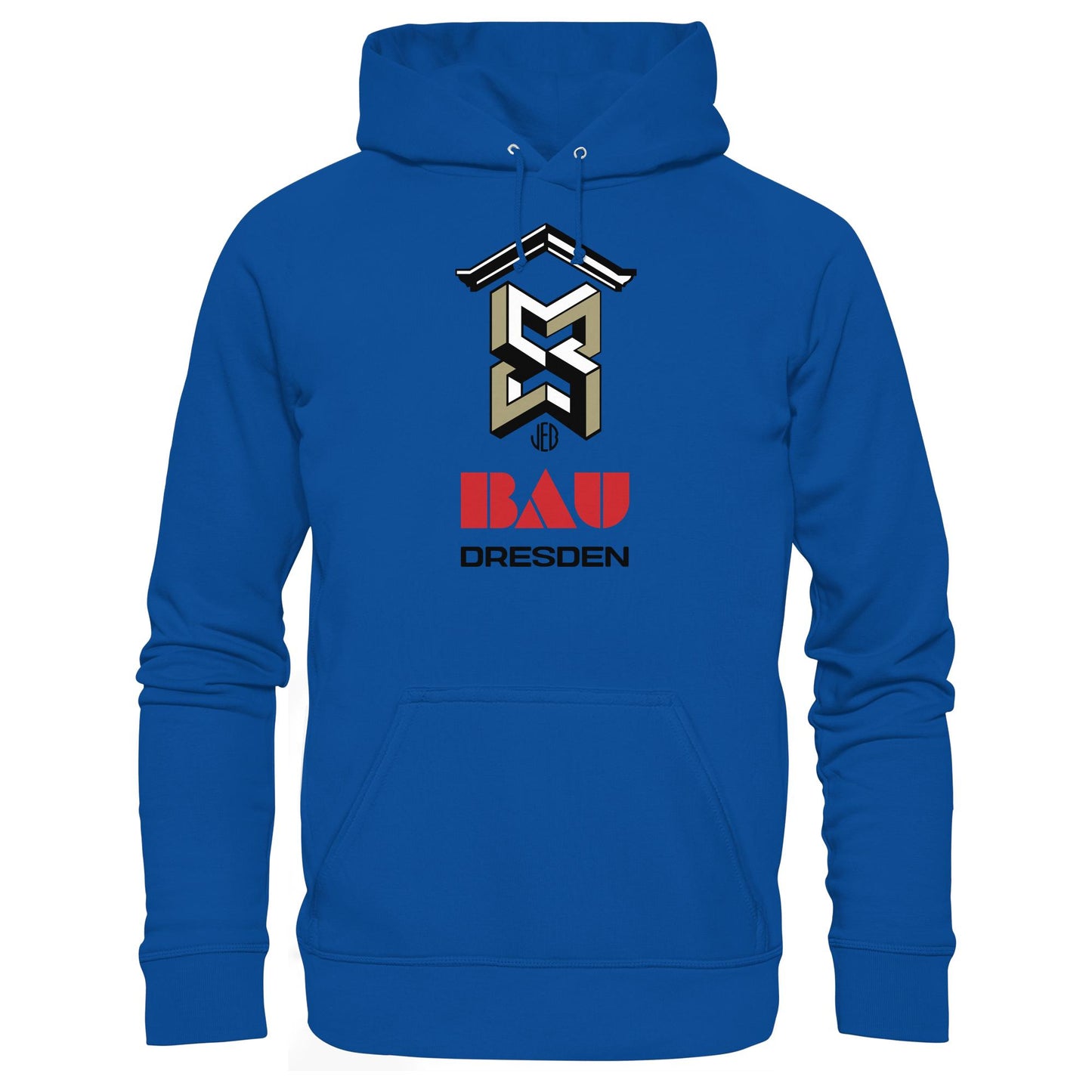 DDR Ostalgie Kapuze / Hoodie Unisex • VEB BAU DRESDEN
