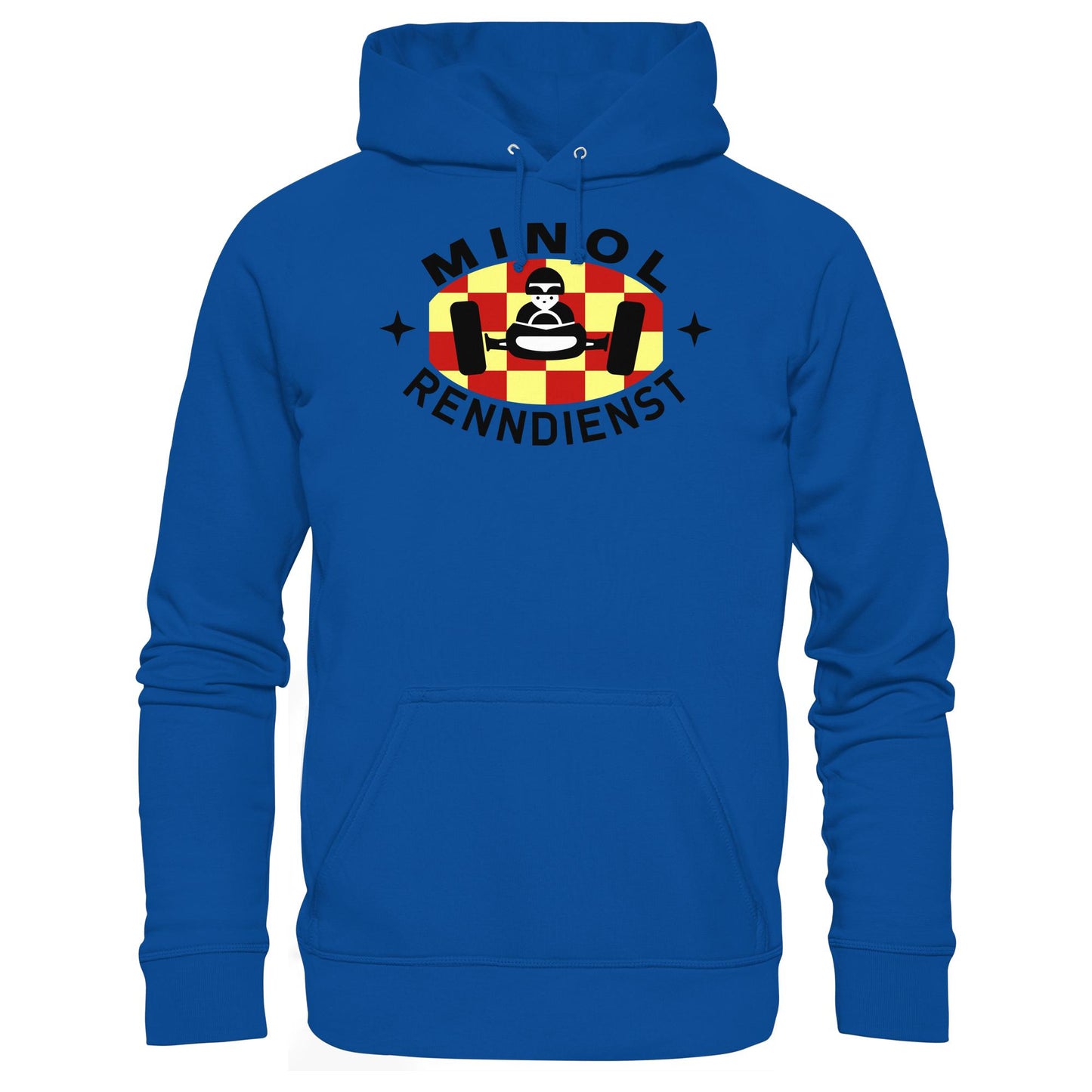 DDR Ostalgie Kapuze / Hoodie Unisex • MINOL RENNDIENST