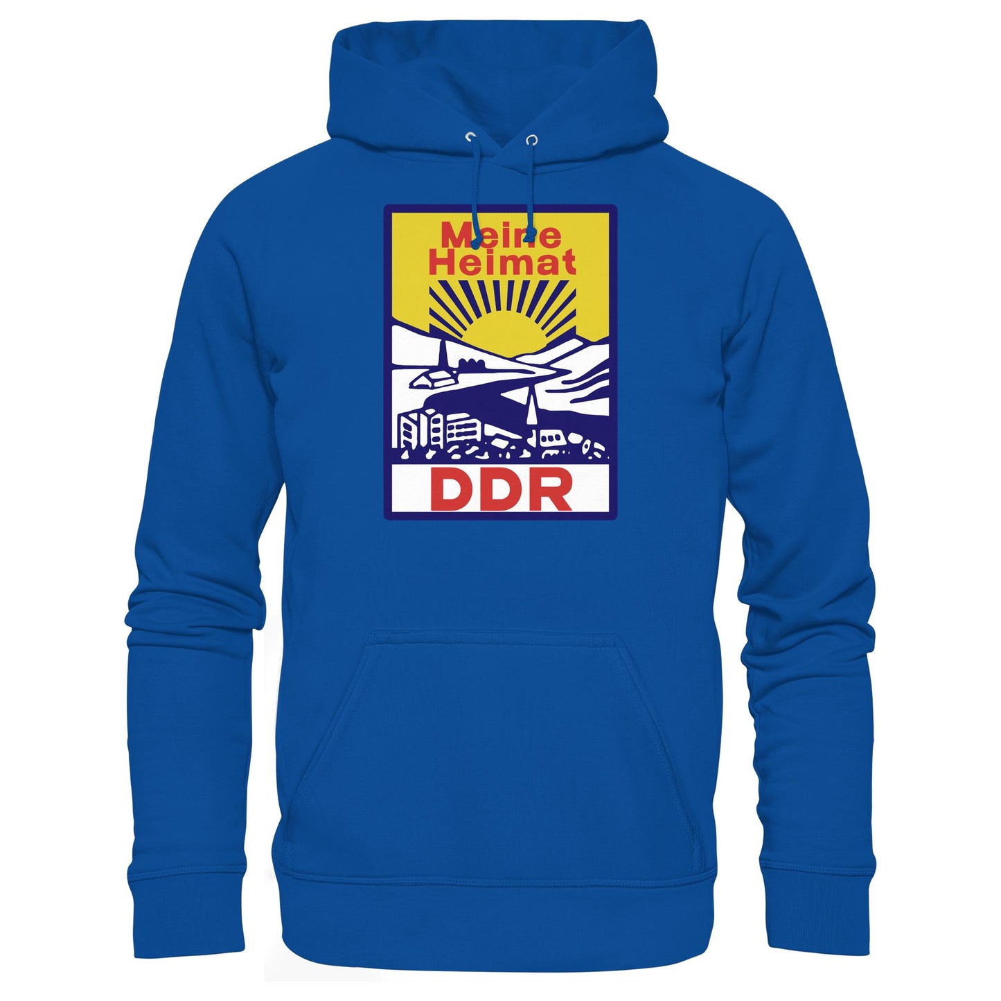 DDR Ostalgie Kapuze / Hoodie Unisex • MEINE HEIMAT DDR