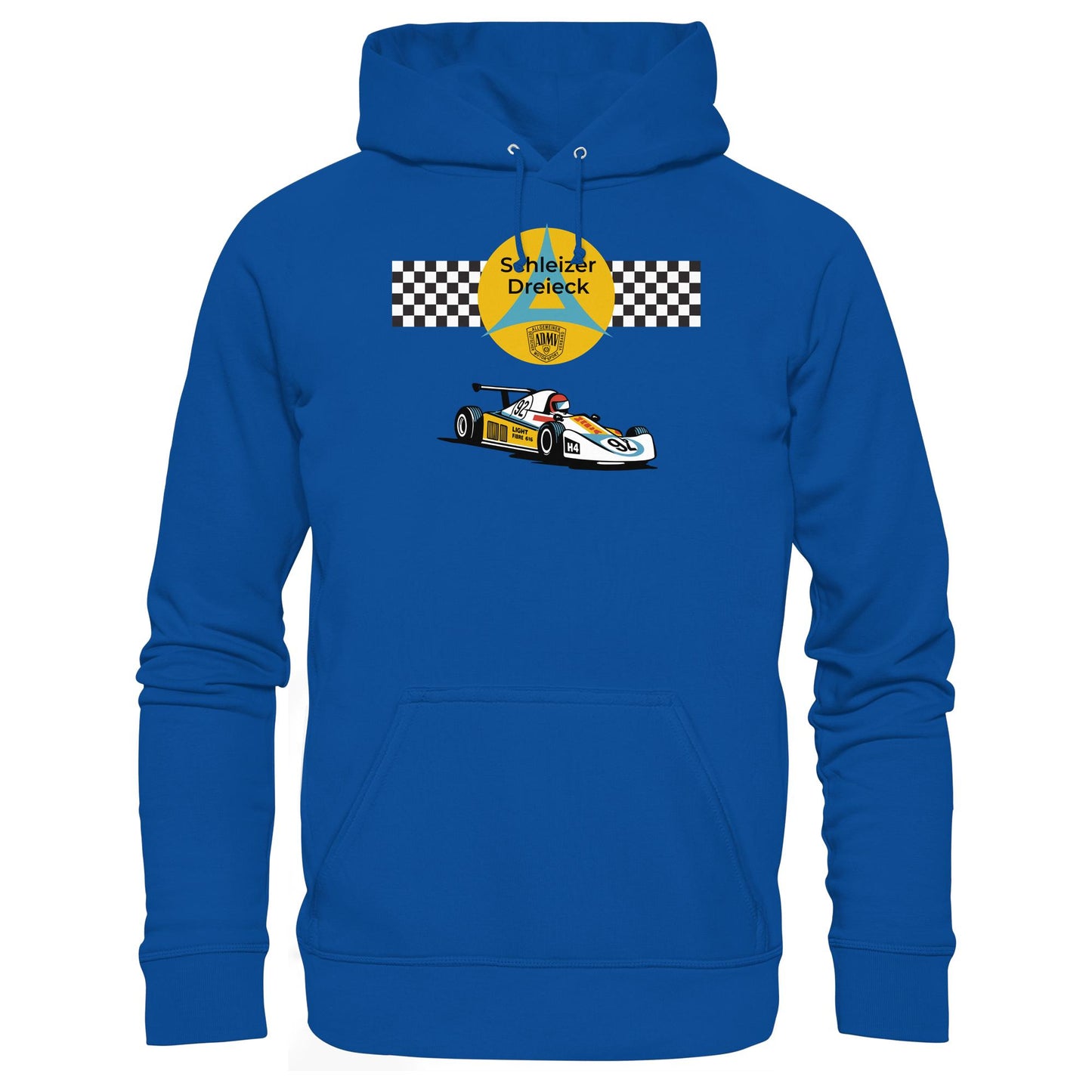 DDR Ostalgie Kapuze / Hoodie Unisex • SCHLEIZER DREIECK DDR (ORIGINAL-WIMPEL)