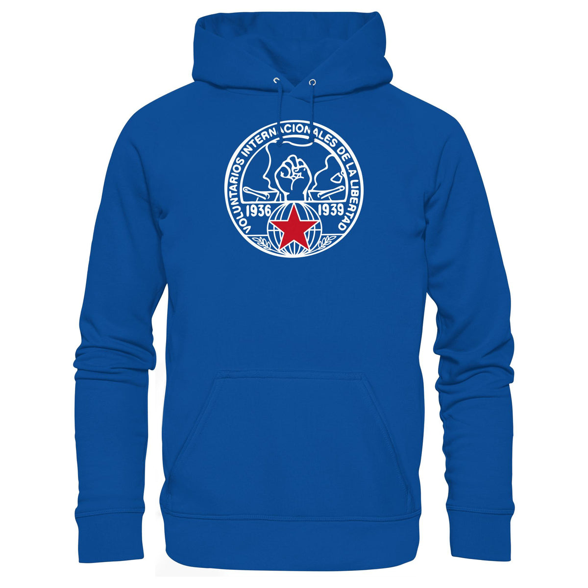DDR Ostalgie Kapuze / Hoodie Unisex • INTERNATIONALE BRIGADEN SPANIEN 1936 - DUNKEL