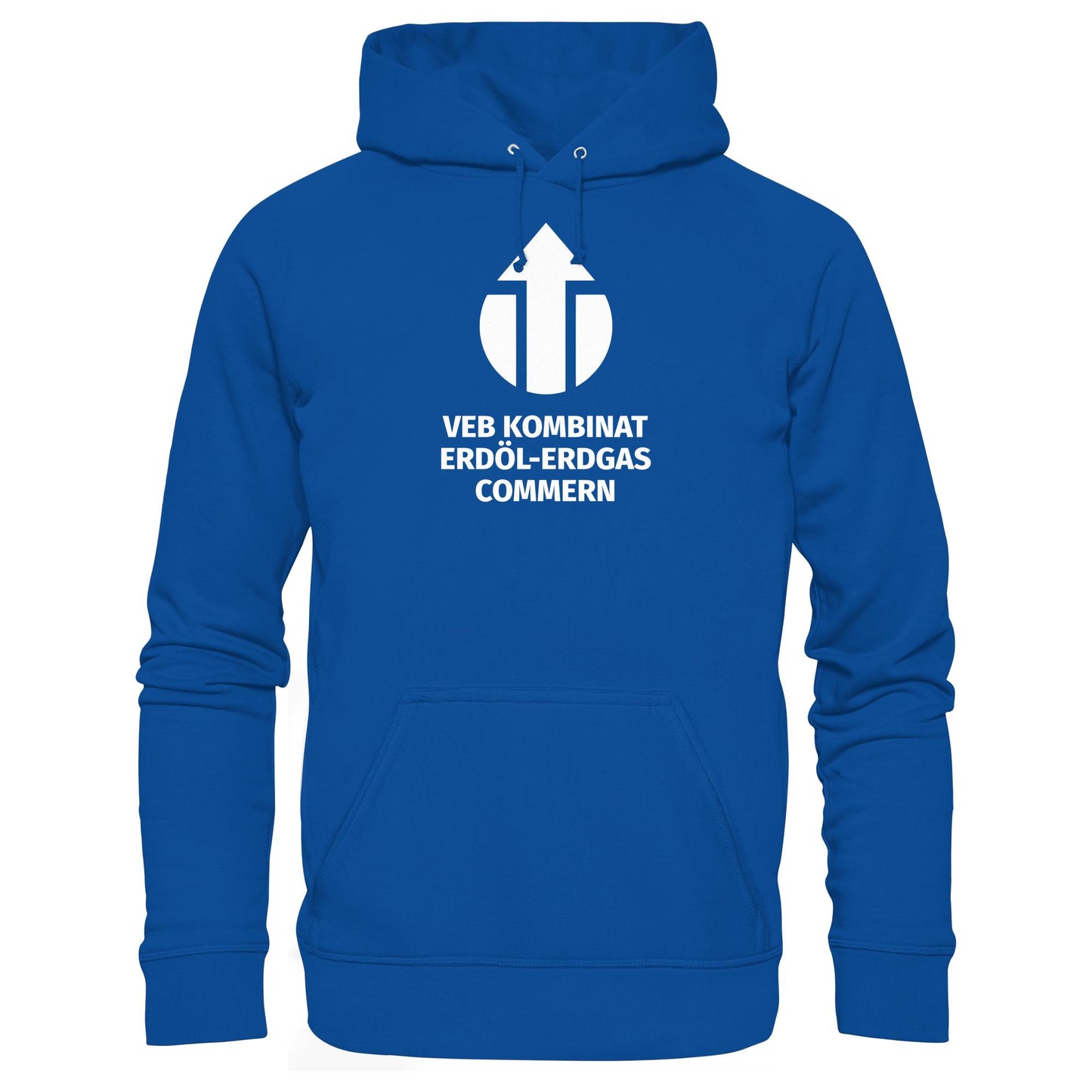 DDR Ostalgie Kapuze / Hoodie Unisex • VEB KOMBINAT ERDÖL-ERDGAS COMMERN