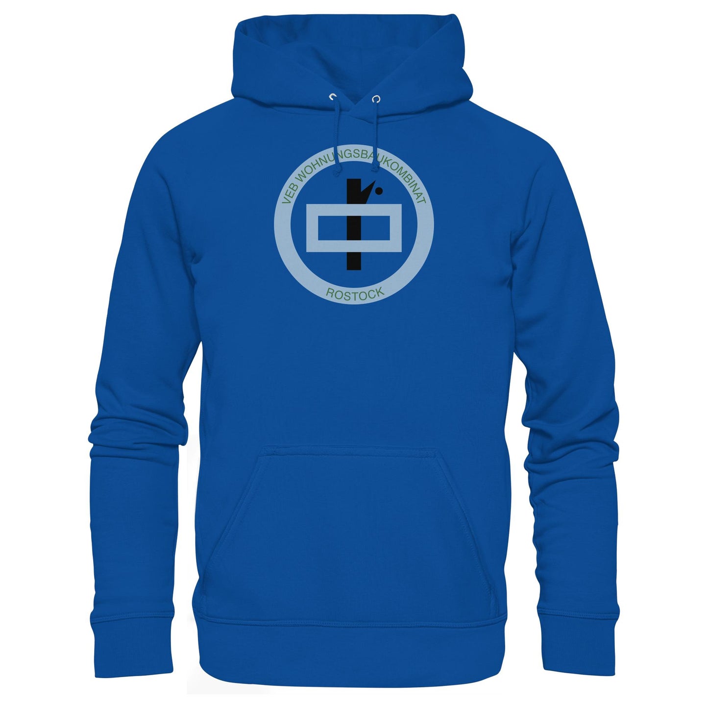 DDR Ostalgie Kapuze / Hoodie Unisex • VEB WOHNUNGSBAUKOMBINAT ROSTOCK