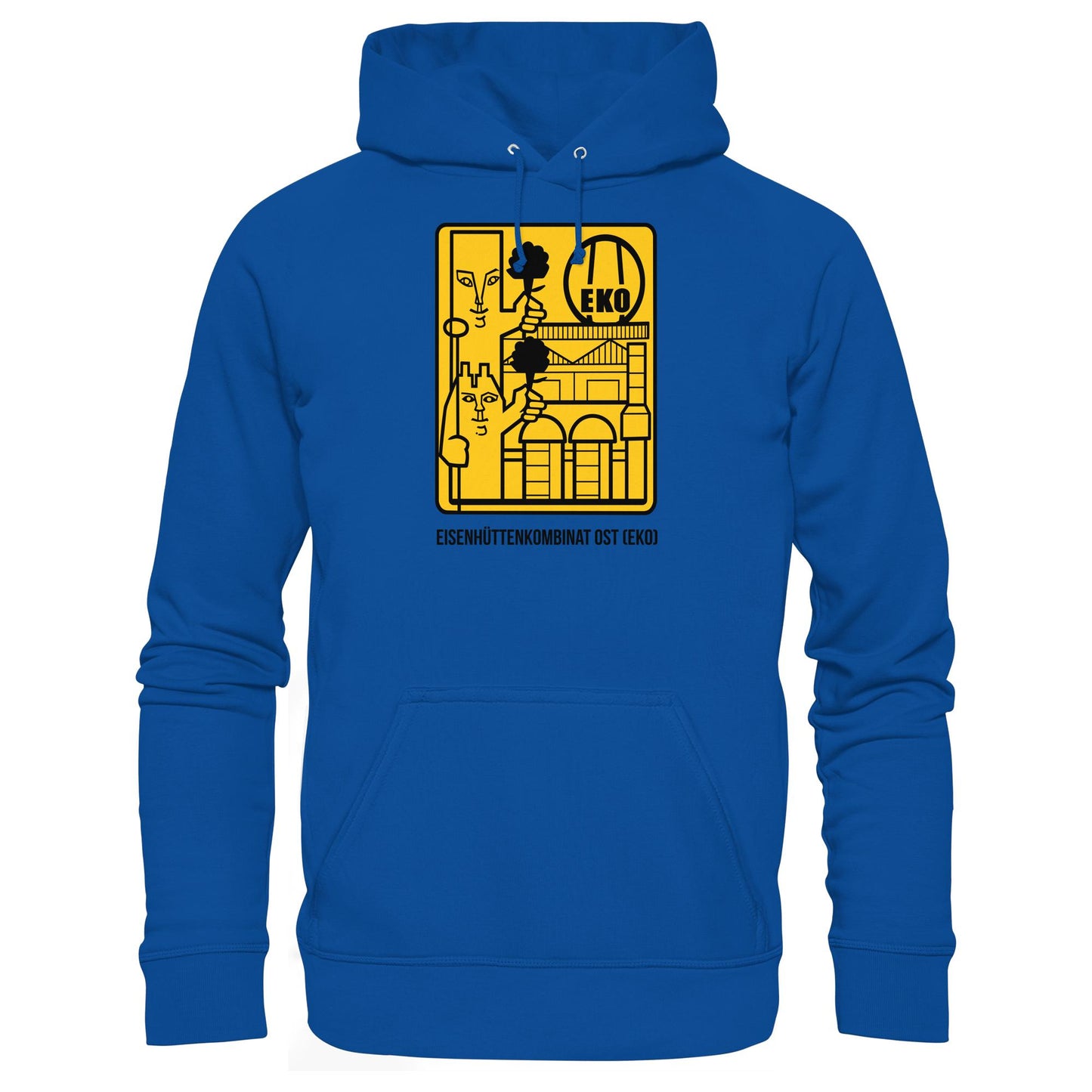 DDR Ostalgie Kapuze / Hoodie Unisex • EISENHÜTTENKOMBINAT OST (EKO)