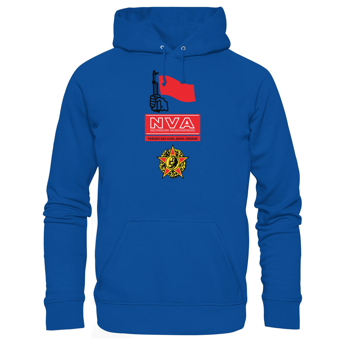 DDR Ostalgie Kapuze / Hoodie Unisex • NVA - MILITÄRBEZIRK NEUBRANDENBURG