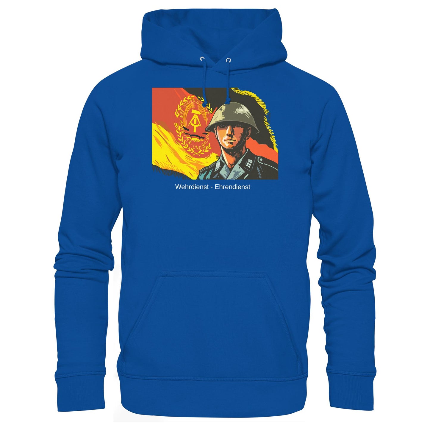 DDR Ostalgie Kapuze / Hoodie Unisex • NVA WEHRDIENST - EHRENDIENST