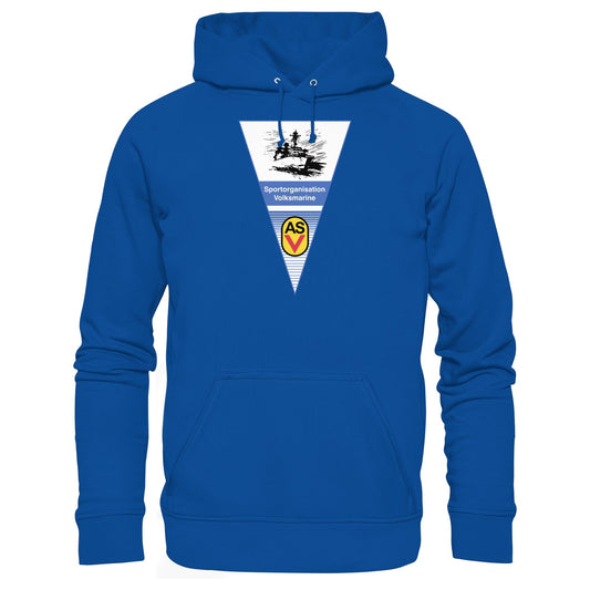 DDR Ostalgie Kapuze / Hoodie Unisex • ASV SPORTORGANISATION VOLKSMARINE