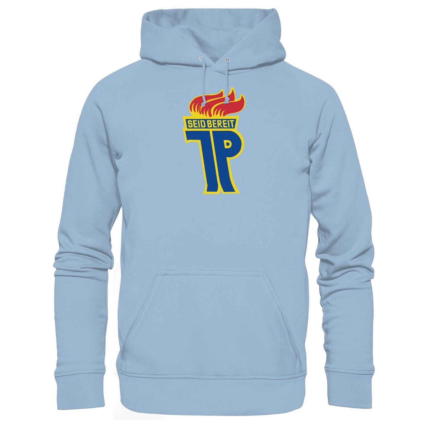 DDR Ostalgie Kapuze / Hoodie Unisex • JUNGE PIONIERE, SEID BEREIT
