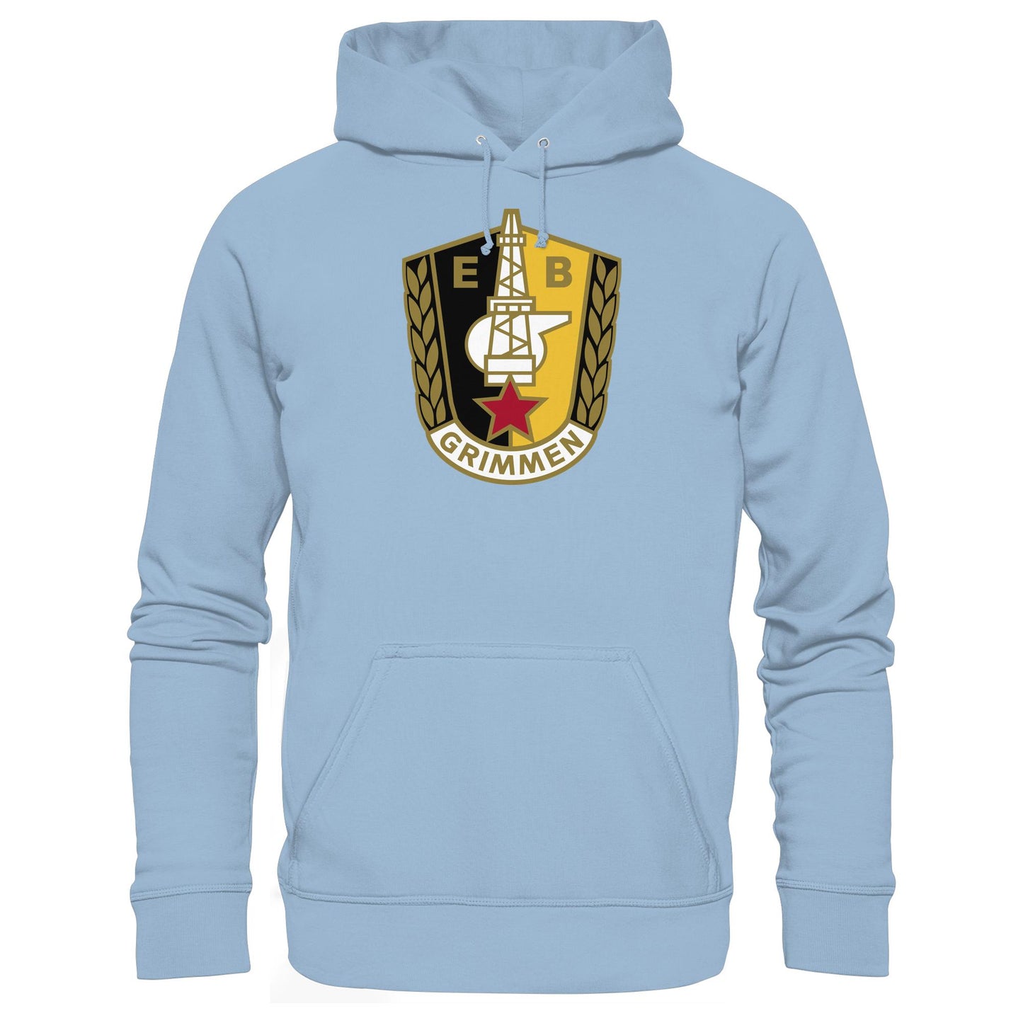 DDR Ostalgie Kapuze / Hoodie Unisex • ERDÖL, ERDGAS GRIMMEN