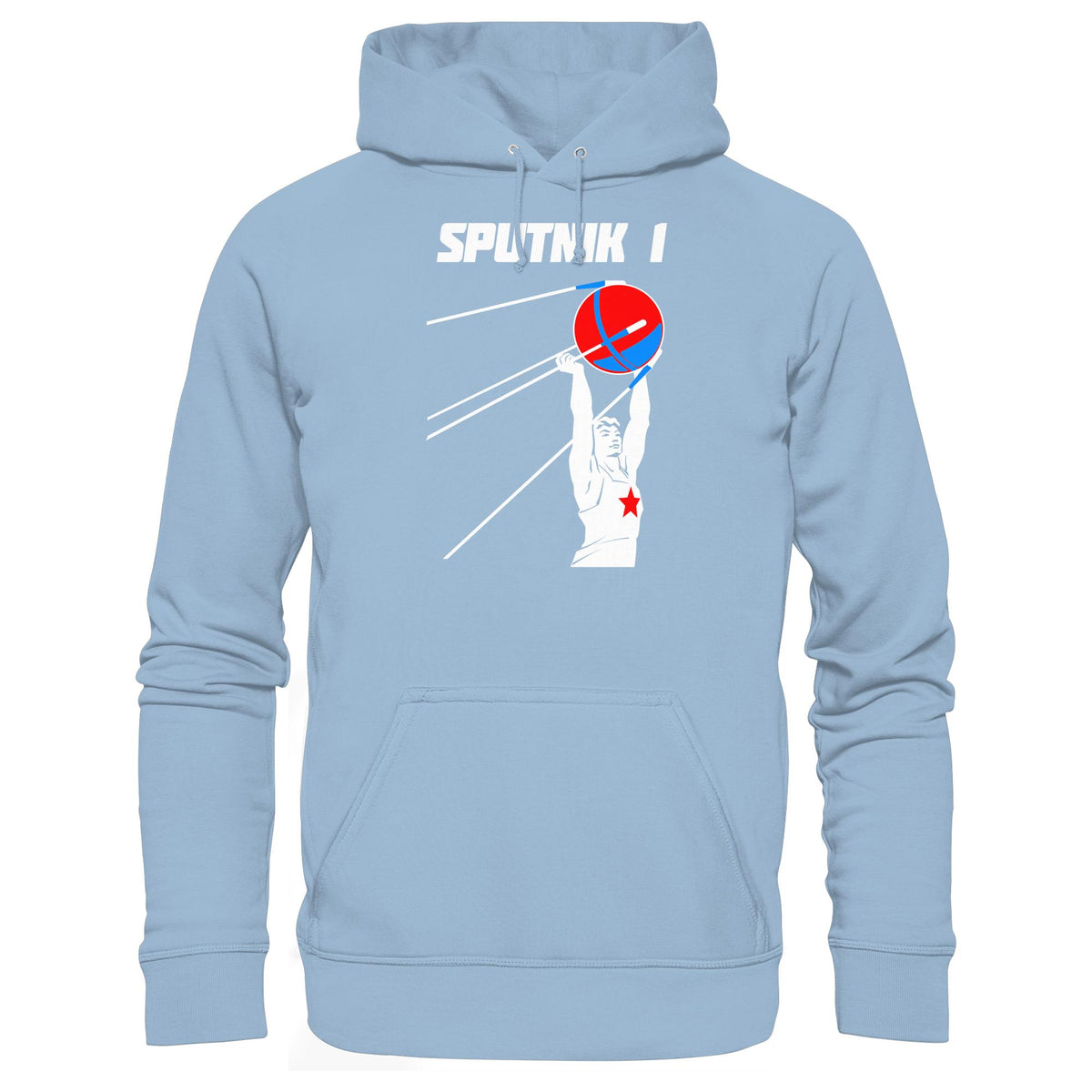 DDR Ostalgie Kapuze / Hoodie Unisex • SPUTNIK 1