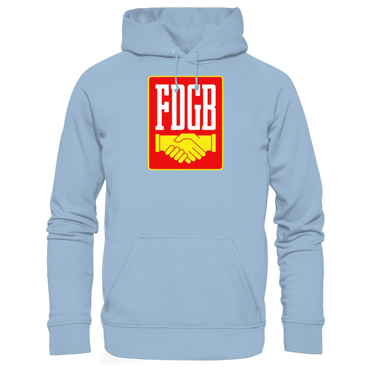 DDR Ostalgie Kapuze / Hoodie Unisex • FDGB - FARBE