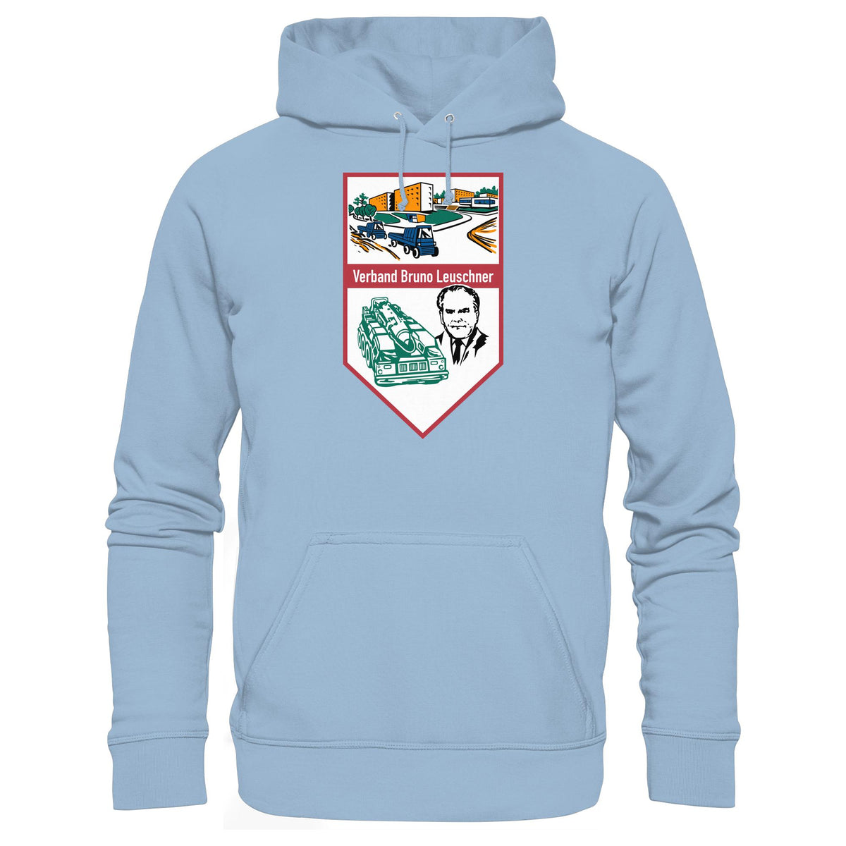 NVA - VERBAND BRUNO LEUSCHNER  | DDR Ostalgie Kapuze / Hoodie Unisex