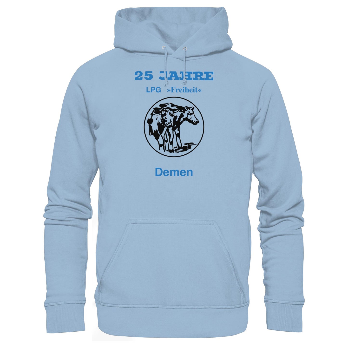 DDR Ostalgie Kapuze / Hoodie Unisex • LPG FREIHEIT DEMEN (ORIGINAL WIMPEL)