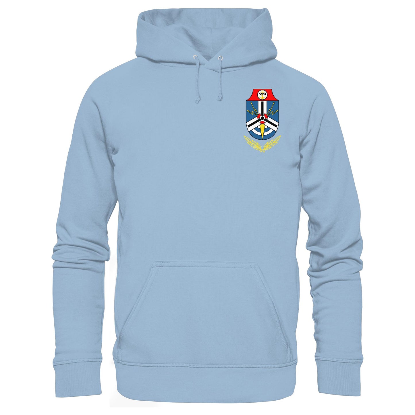 DDR Ostalgie Kapuze / Hoodie Unisex • NVA EMBLEM - MARINEGESCHWADER 18 - KURT BARTHEL