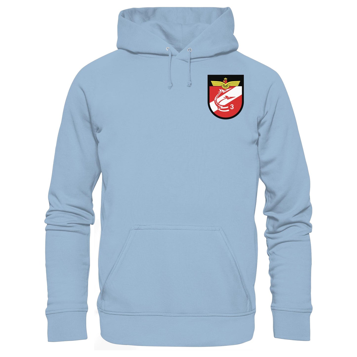 DDR Ostalgie Kapuze / Hoodie Unisex • NVA EMBLEM - JAGDGESCHWADER 3