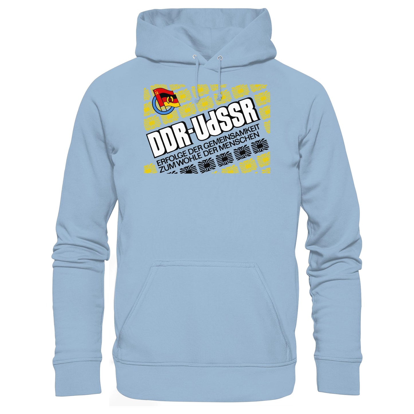 DDR Ostalgie Kapuze / Hoodie Unisex • DDR - UDSSR: ERFOLGE DER GEMEINSAMKEIT