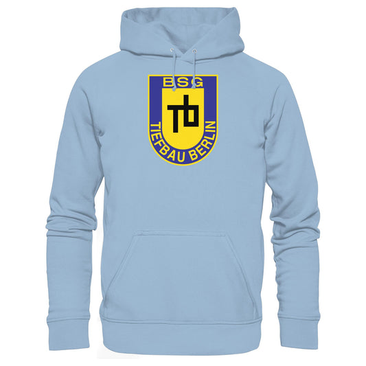 DDR Ostalgie Kapuze / Hoodie Unisex • BSG TB TIEFBAU BERLIN