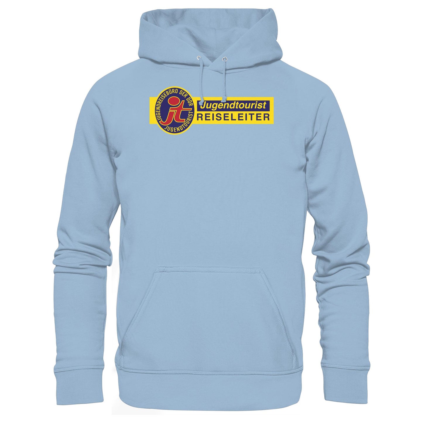 DDR Ostalgie Kapuze / Hoodie Unisex • DDR JUGENDTOURIST - REISELEITER