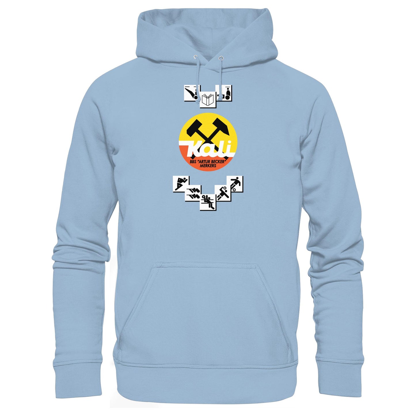DDR Ostalgie Kapuze / Hoodie Unisex • BBS KALI ARTUR BECKER - MERKERS