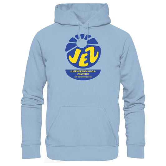 DDR Ostalgie Kapuze / Hoodie Unisex • JEZ - JUGENDERHOLUNGSZENTRUM SCHARMÜTZELSEE