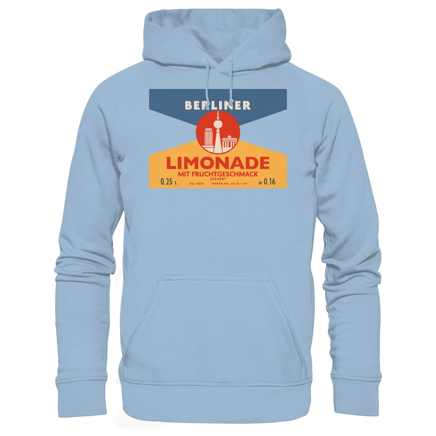 DDR Ostalgie Kapuze / Hoodie Unisex • BERLINER LIMONADE