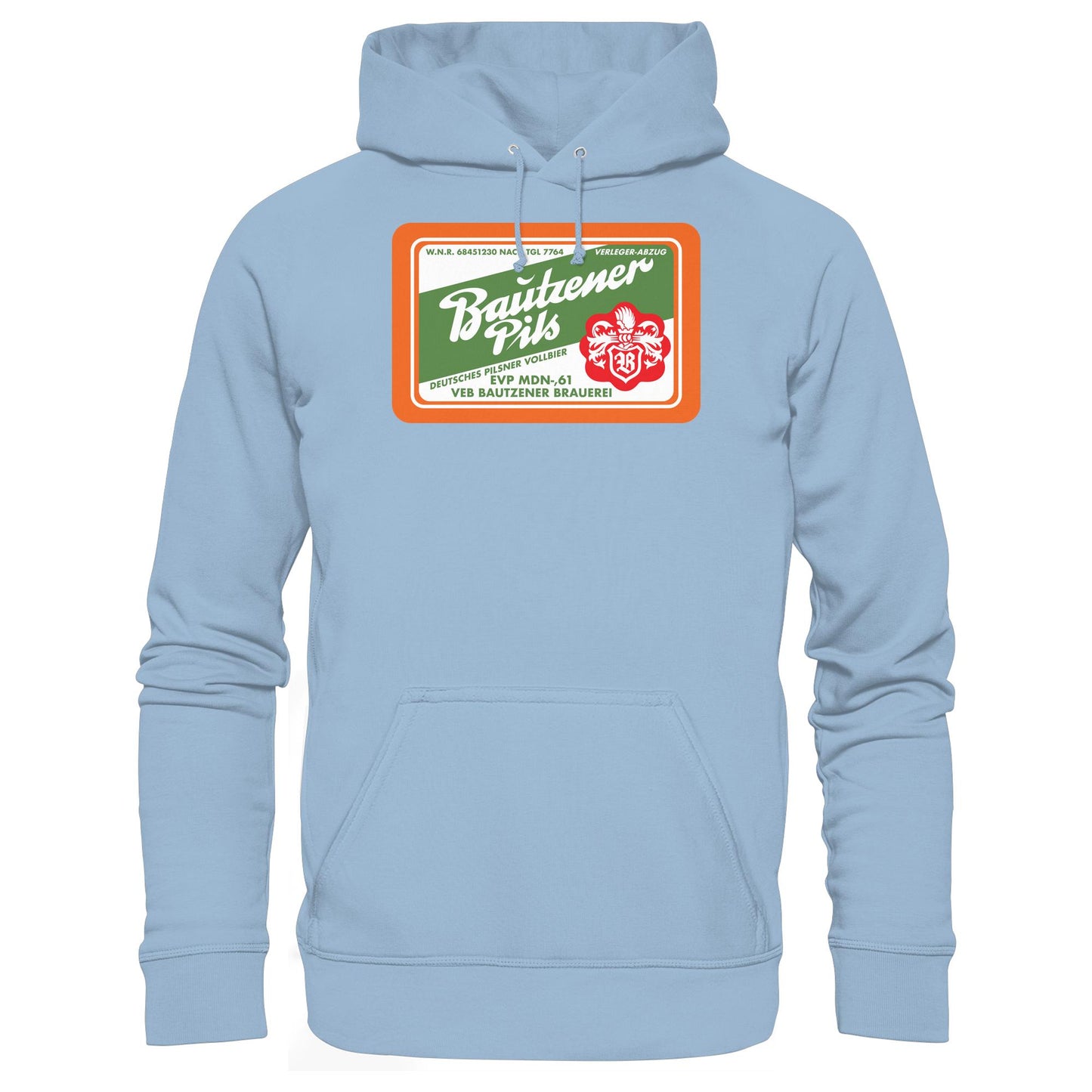 DDR Ostalgie Kapuze / Hoodie Unisex • VEB BAUTZENER BRAUEREI