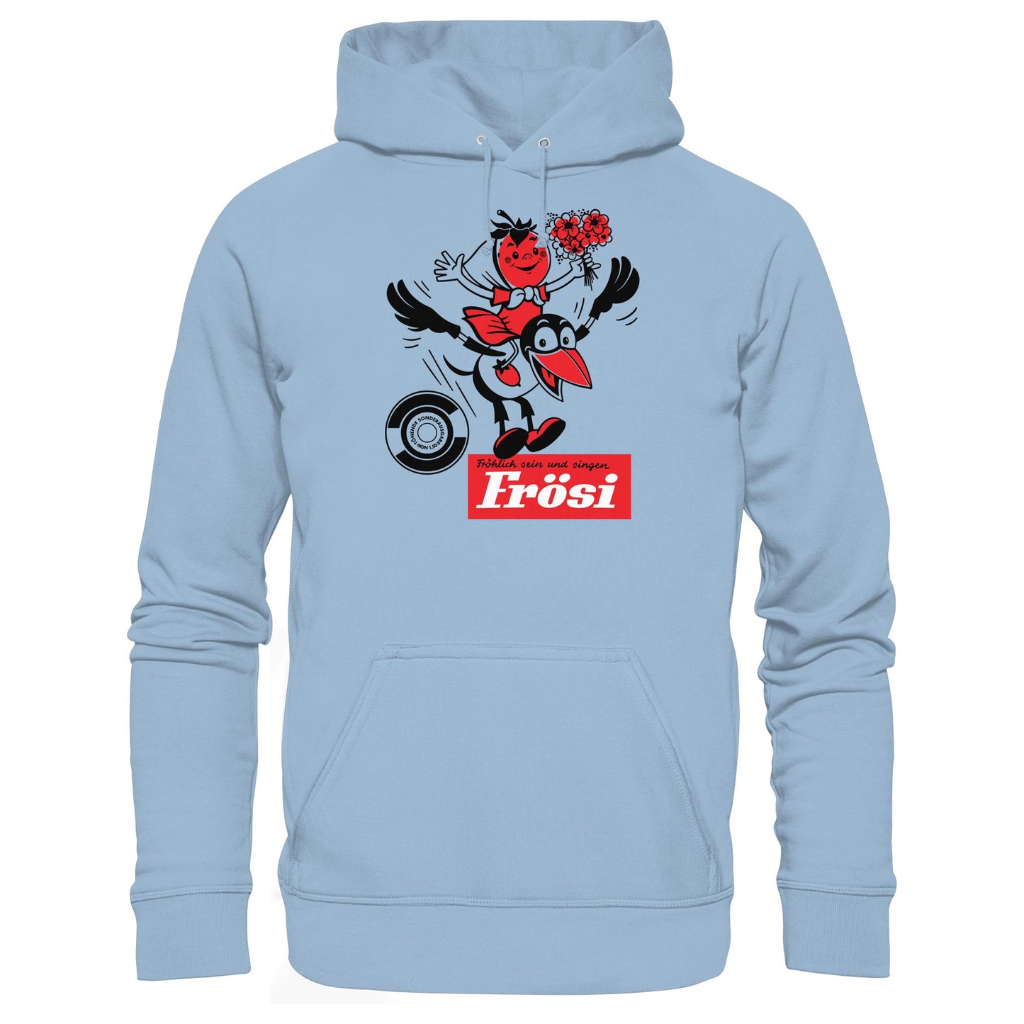 DDR Ostalgie Kapuze / Hoodie Unisex • FRÖSI - TÖNENDE SONDERAUSGABE (ORIGINAL TITEL)