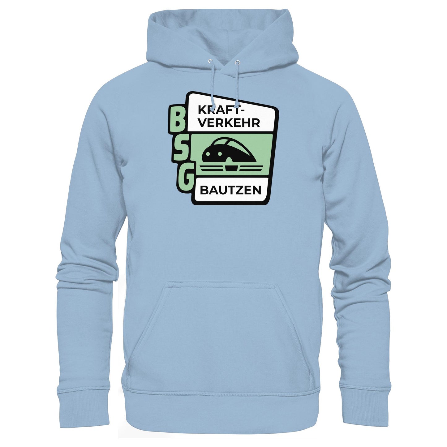 DDR Ostalgie Kapuze / Hoodie Unisex • BSG KRAFTVERKEHR BAUTZEN