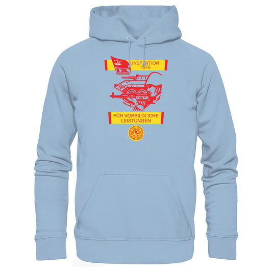 DDR Ostalgie Kapuze / Hoodie Unisex • NVA - WIMPEL FÜR VORBILDLICHE LEISTUNGEN 1976