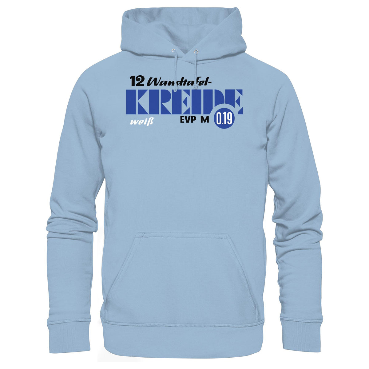 DDR Ostalgie Kapuze / Hoodie Unisex • WANDTAFELKREIDE WEISS