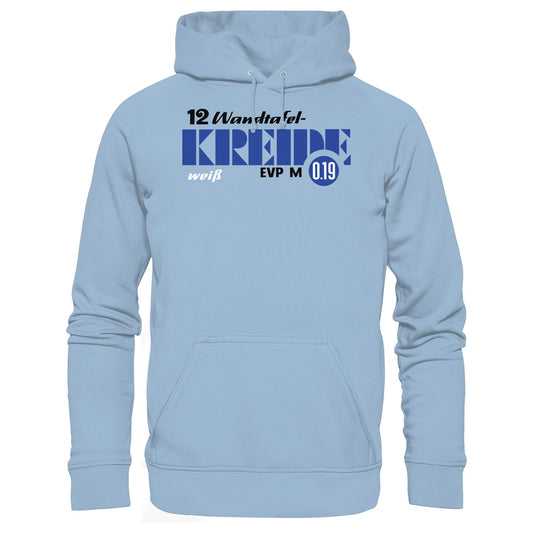 WANDTAFELKREIDE WEISS | DDR Ostalgie Kapuze / Hoodie Unisex