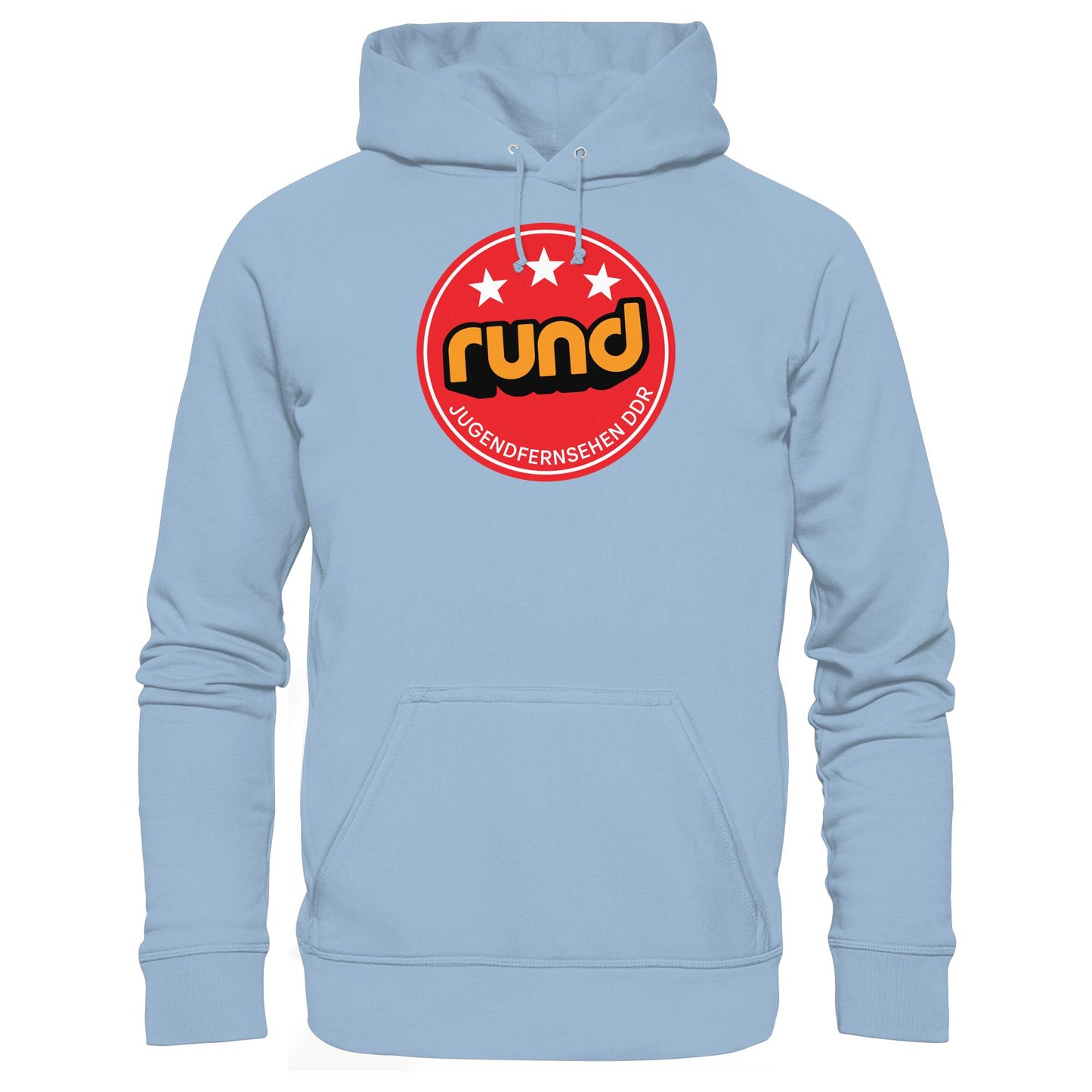 DDR Ostalgie Kapuze / Hoodie Unisex • RUND - JUGENDFERNSEHEN DDR