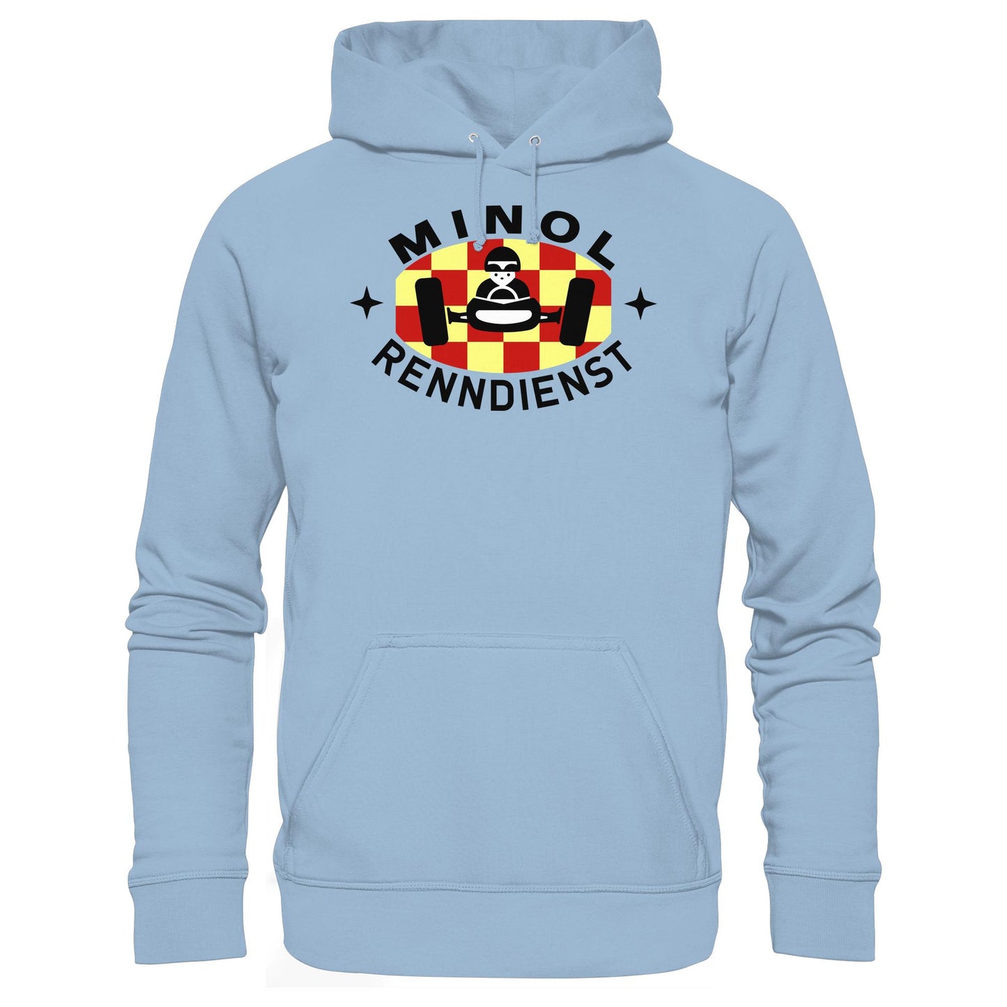 DDR Ostalgie Kapuze / Hoodie Unisex • MINOL RENNDIENST