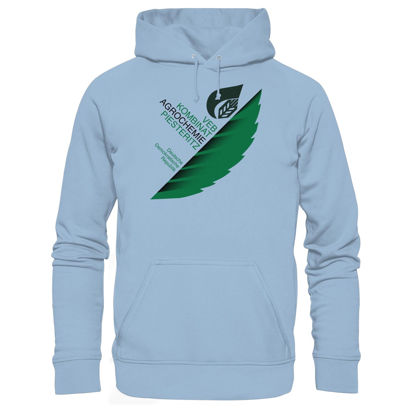 DDR Ostalgie Kapuze / Hoodie Unisex • VEB KOMBINAT AGROCHEMIE PIESTERITZ