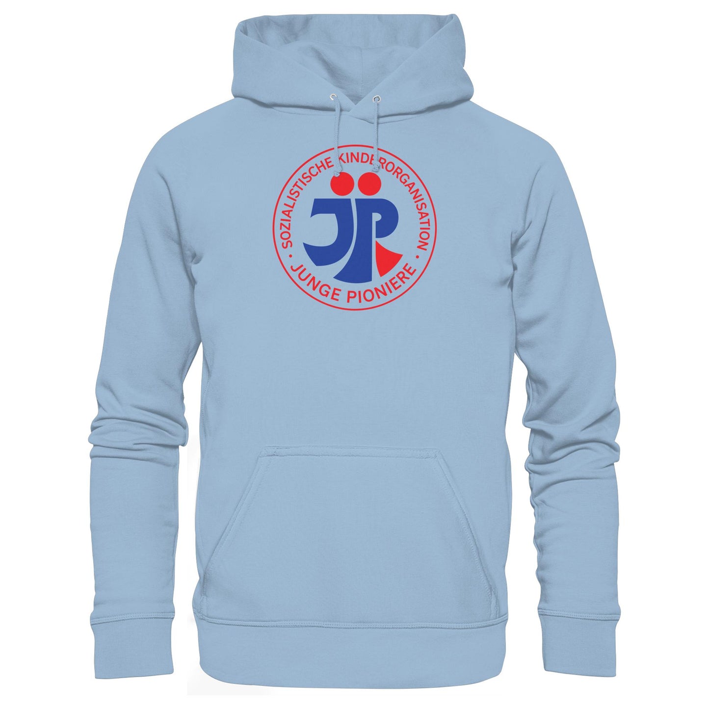 DDR Ostalgie Kapuze / Hoodie Unisex • JP - JUNGE PIONIERE (ORIGINAL NICKI-MOTIV)