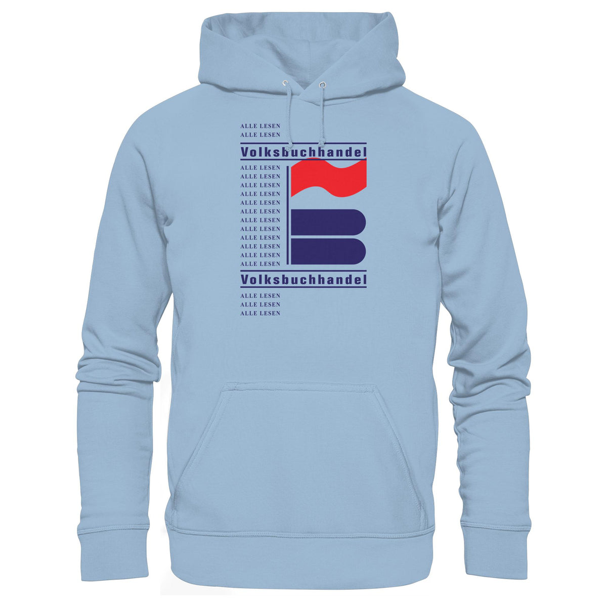 VOLKSBUCHHANDEL DER DDR | DDR Ostalgie Kapuze / Hoodie Unisex