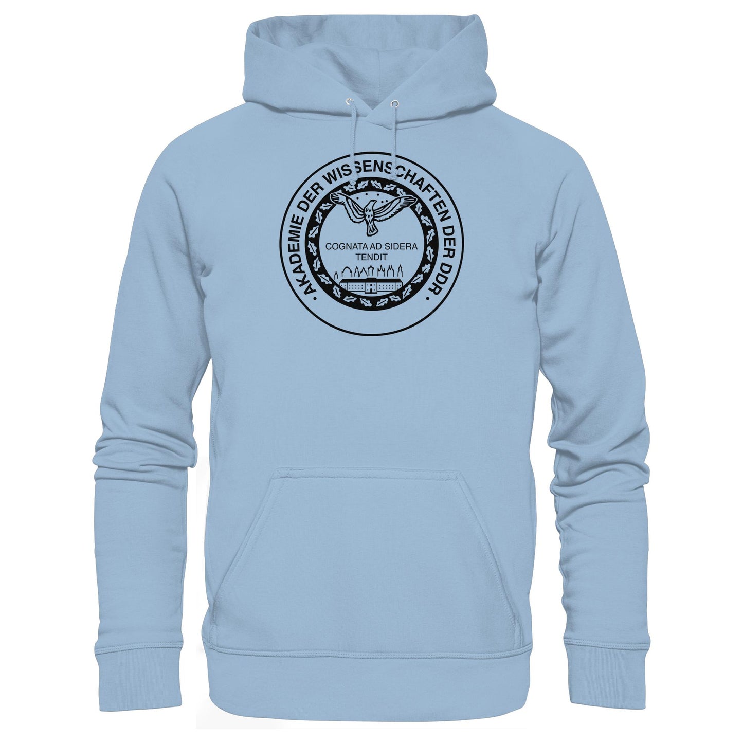 DDR Ostalgie Kapuze / Hoodie Unisex • AKADEMIE DER WISSENSCHAFTEN DER DDR