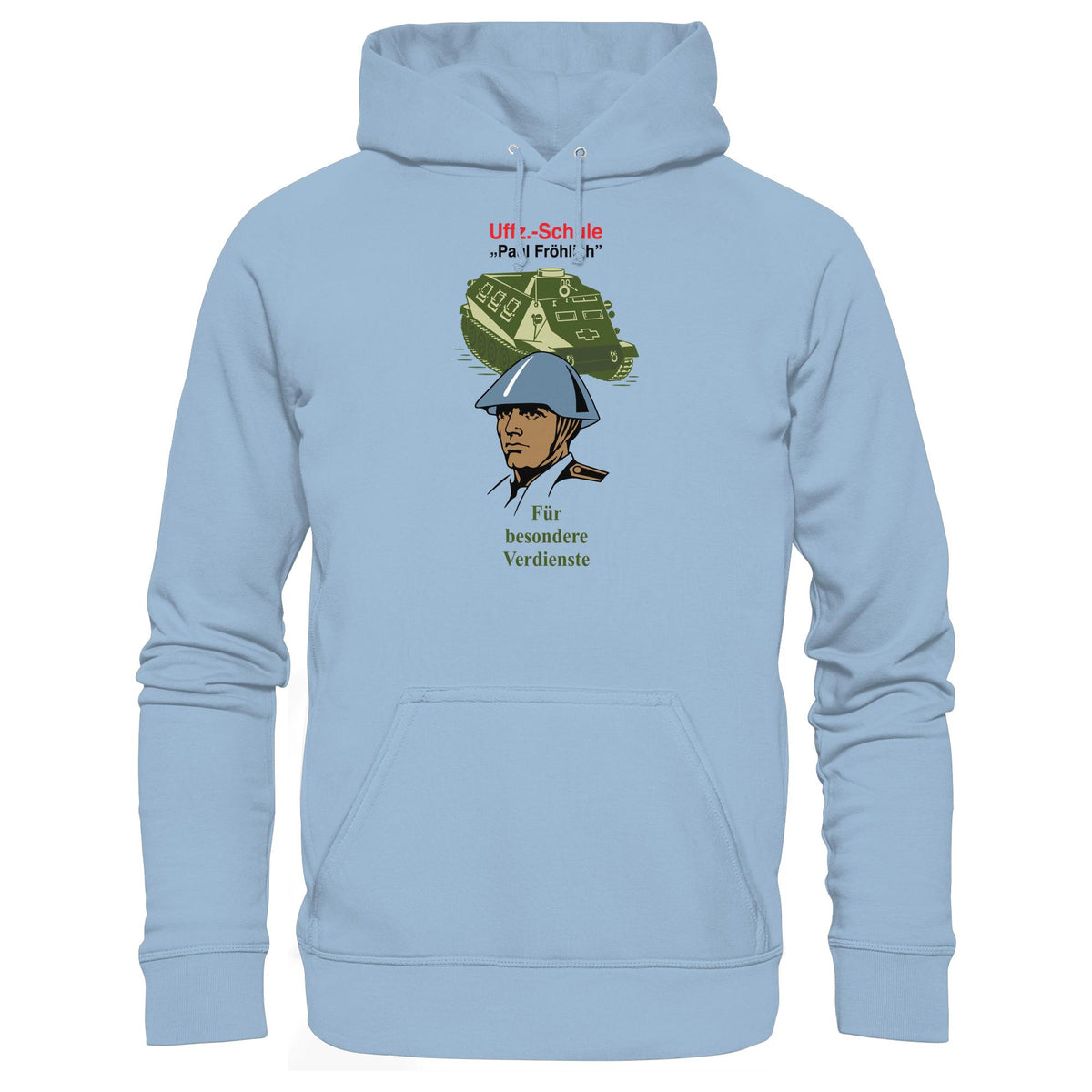 NVA - UNTEROFFIZIERSCHULE PAUL FRÖHLICH | DDR Ostalgie Kapuze / Hoodie Unisex